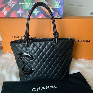 Authentic Chanel Cambon Ligne Lambskin bag